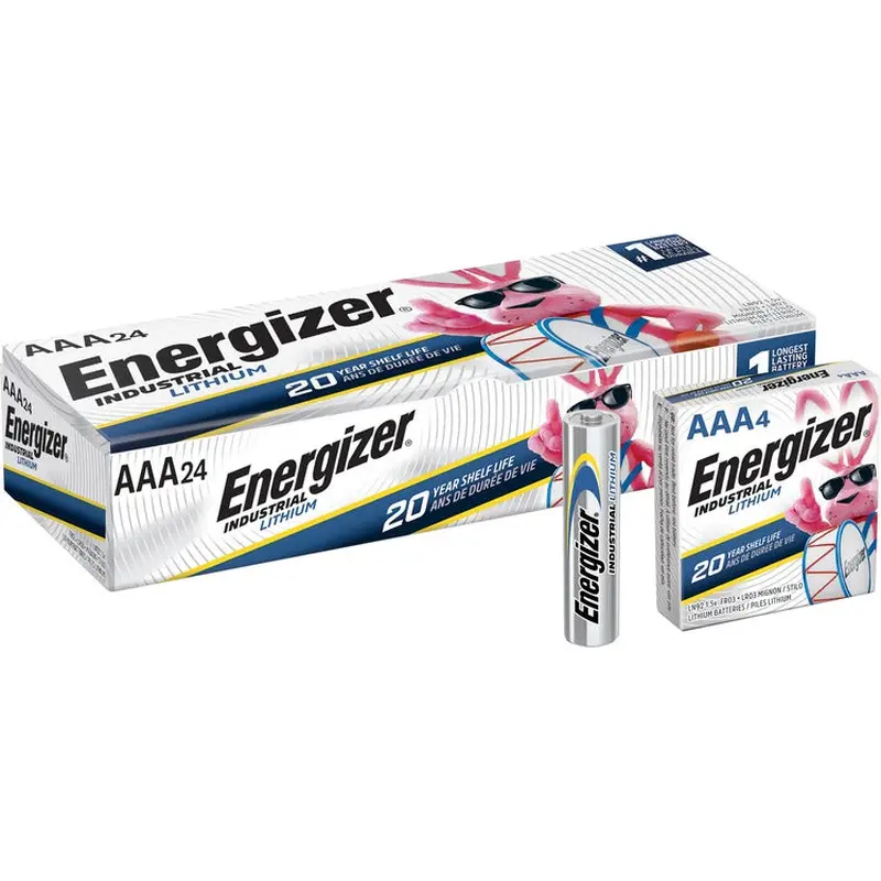 Energizer Industrial AAA Lithium Batteries [SKU - EVELN92BX]BX