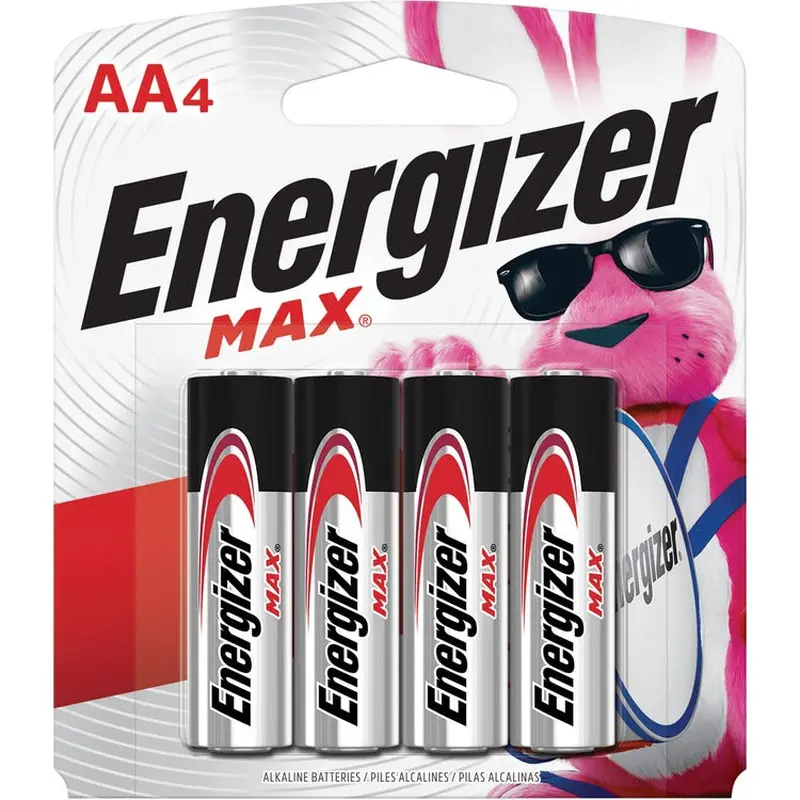 Energizer MAX AA Alkaline Batteries [SKU - EVEE91BP4CT]CT