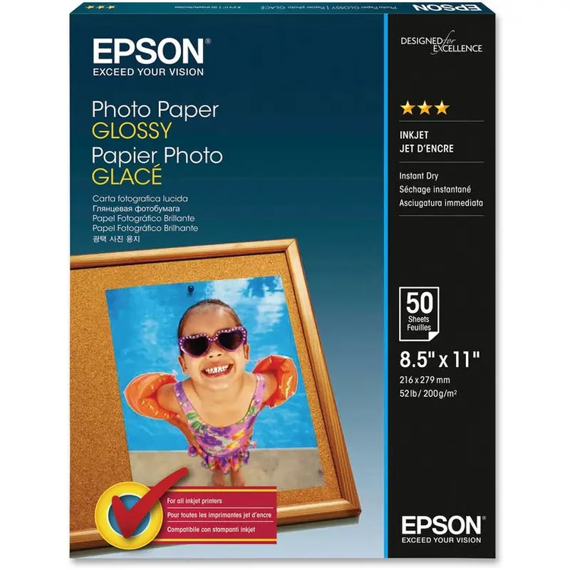 Epson Glossy Finish Photo Paper [SKU - EPSS041649]PK