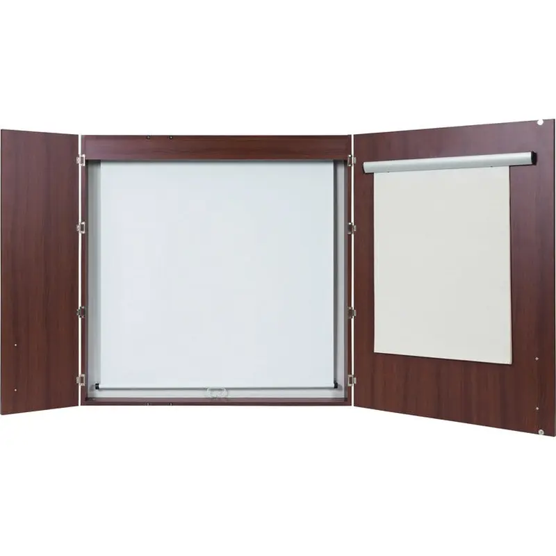 MasterVision 2-door Cherry Conference Cabinet [SKU - BVCCAB01010130]EA