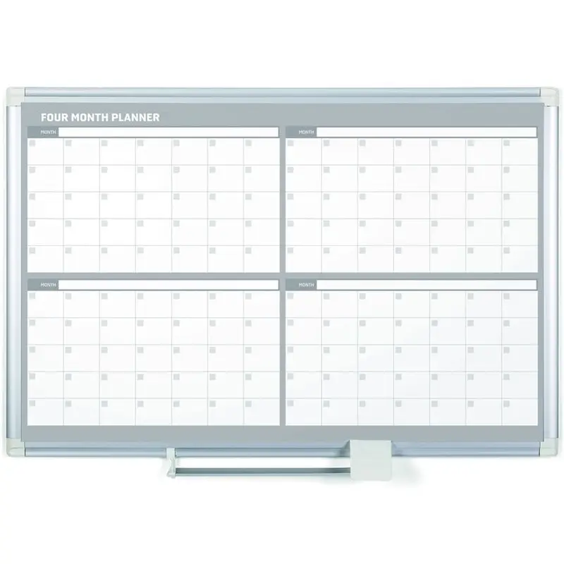 MasterVision MasterVision Dry-erase 4-month Planner [SKU - BVCGA03105830]EA