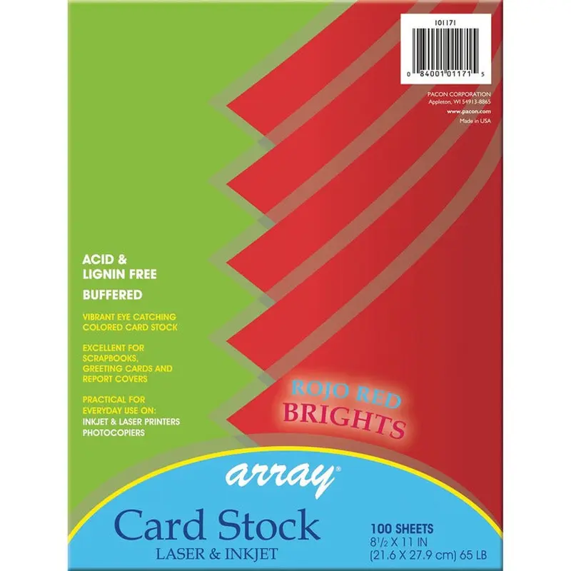 Pacon Color Brights Card Stock [SKU - PACP101171]PK