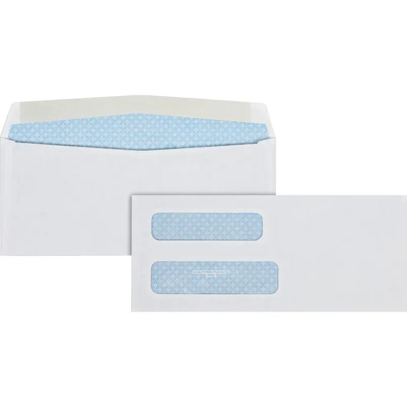 Quality Park Double Window Gum Closure Envelopes [SKU - QUA24532]BX