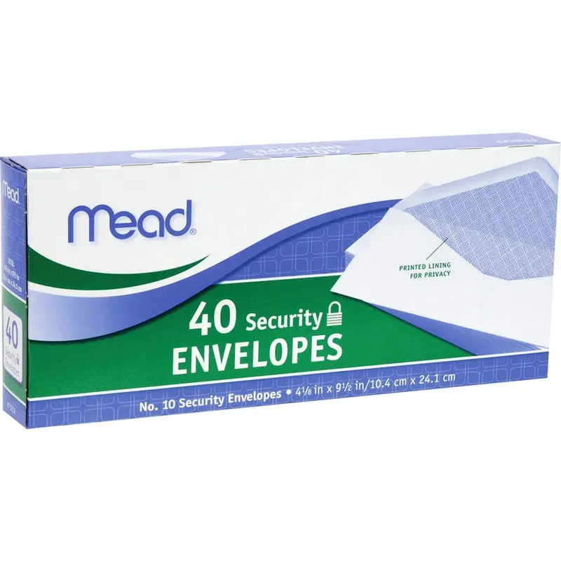 Mead No. 10 Security Envelopes [SKU - MEA75214]BX