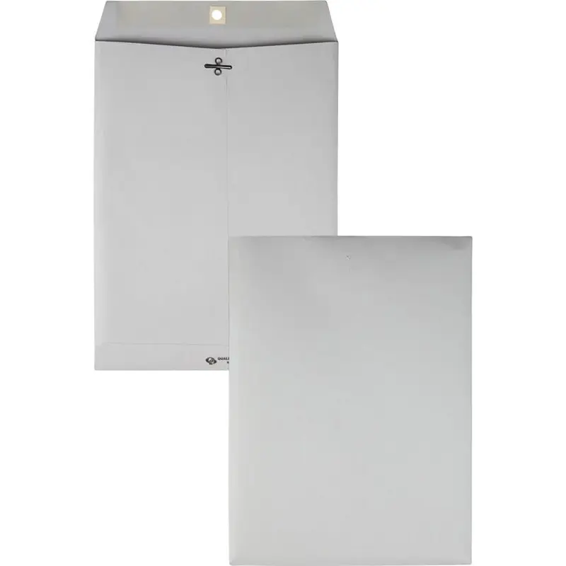 Quality Park Executive Gray Gummed Clasp Envelopes [SKU - QUA38590]BX