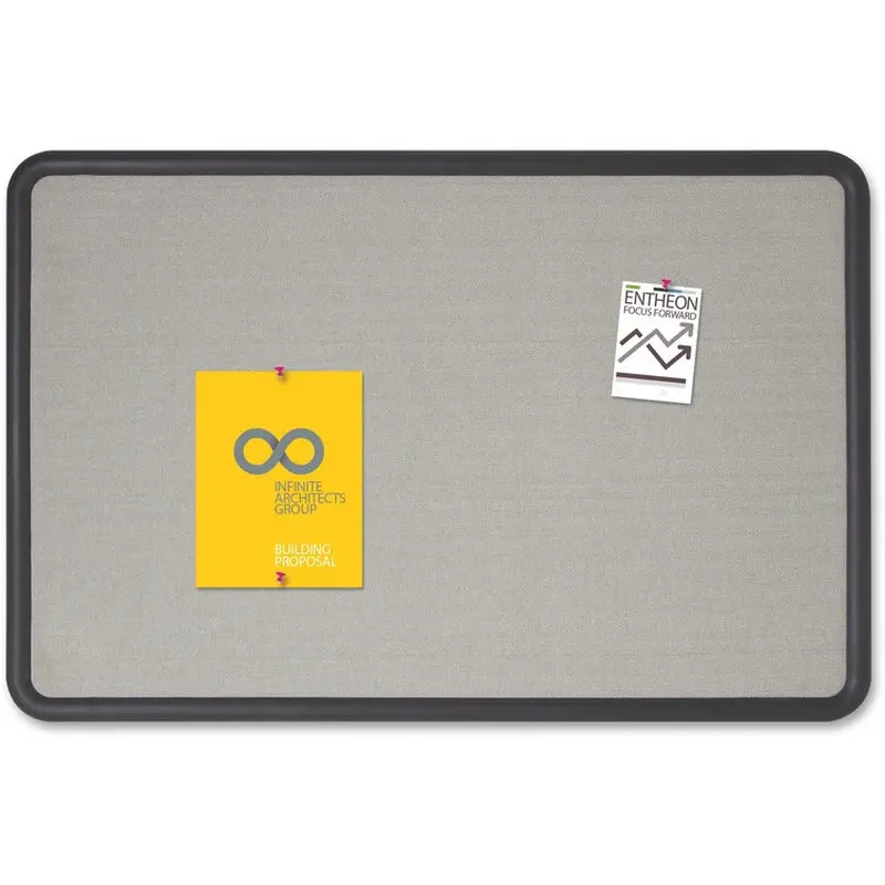 Quartet Contour Bulletin Board [SKU - QRT7693G]EA