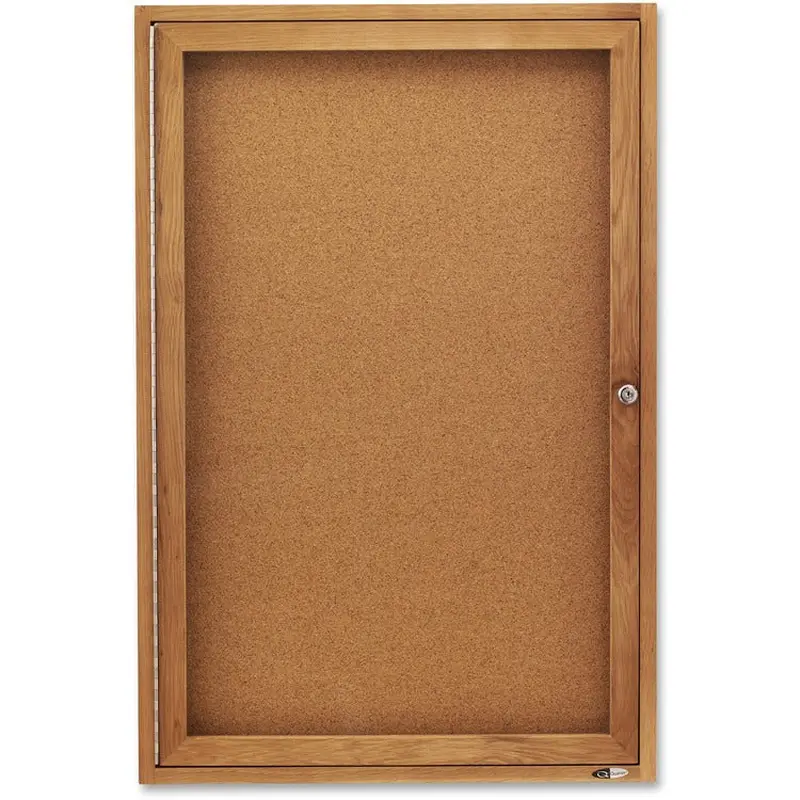 Quartet Enclosed Bulletin Board for Indoor Use [SKU - QRT363]EA