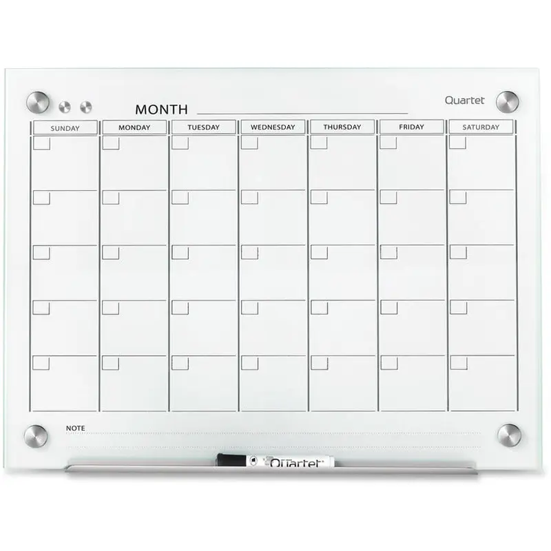 Quartet Infinity Dry-Erase Calendar Board [SKU - QRTGC2418F]EA