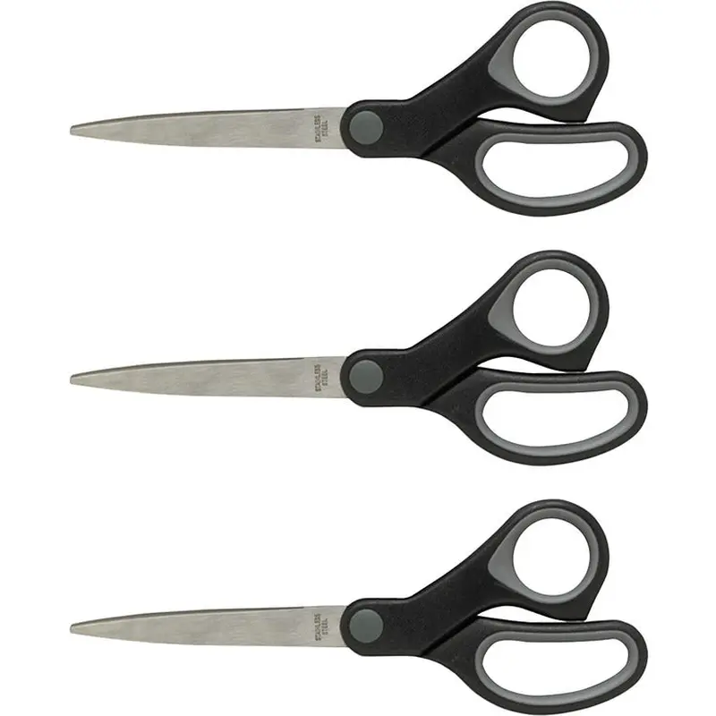 Sparco Straight Scissors w/Rubber Grip Handle [SKU - SPR25225BD]BD