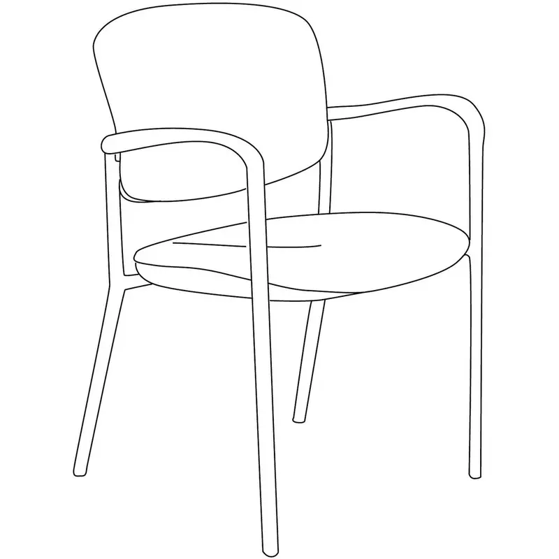 United Chair Brylee Fixed Arms Guest/Stack Chair [SKU - UNCBR32CQA02]EA