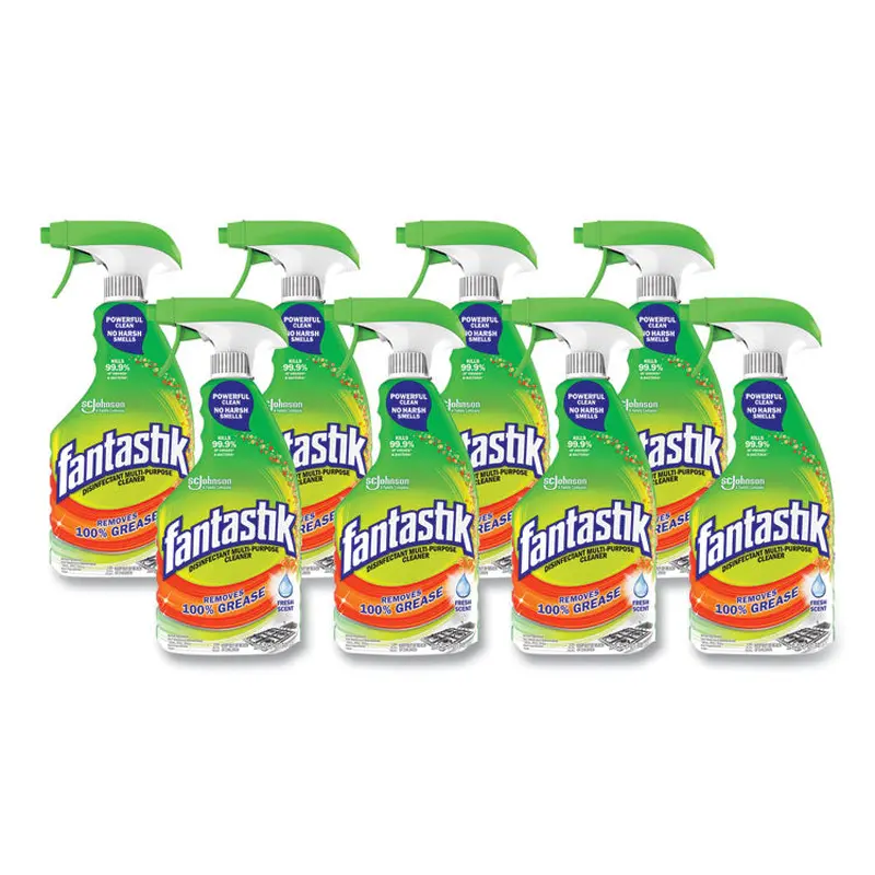 Disinfectant Multi-Purpose Cleaner Fresh Scent, 32 oz Spray Bottle, 8/Carton