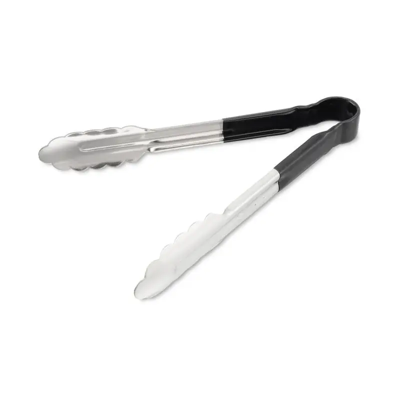 Dura-Kool Tongs, Stainless Steel/Plastic, 9.5