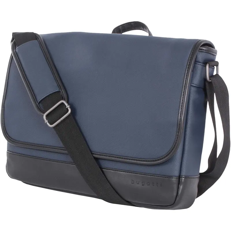 bugatti Carrying Case (Briefcase) for 14" Notebook - Navy