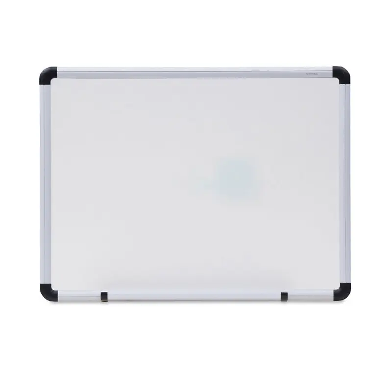 Modern Melamine Dry Erase Board with Aluminum Frame, 24 x 18, White Surface