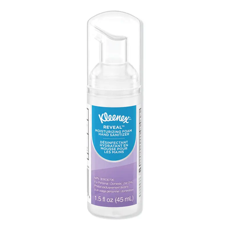 Ultra Moisturizing Foam Hand Sanitizer, 1.5 oz Pump Bottle, Unscented, 24/Carton