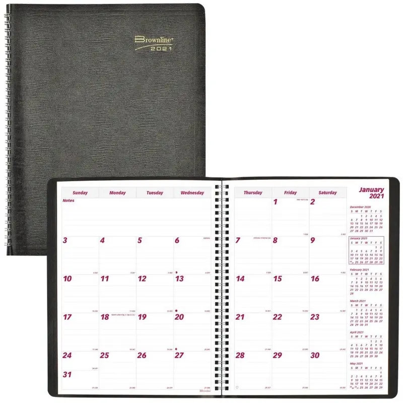 Blueline Brownline Sixteen Month Planner