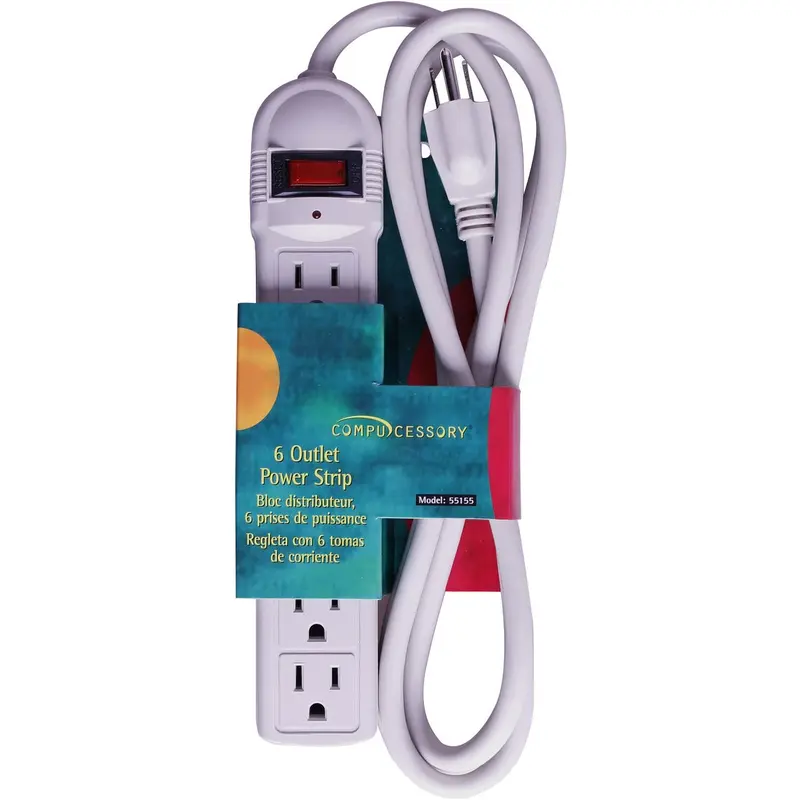 Compucessory 6-Outlet Power Strips