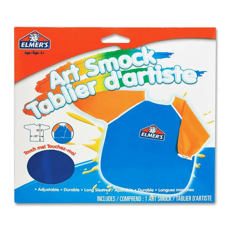 Elmer's Art Smock with Adjustable Hook-and-Loop Straps