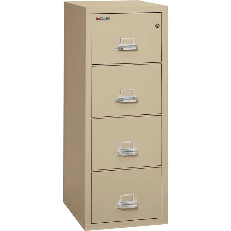 FireKing Insulated Deep File Cabinet - 4-Drawer