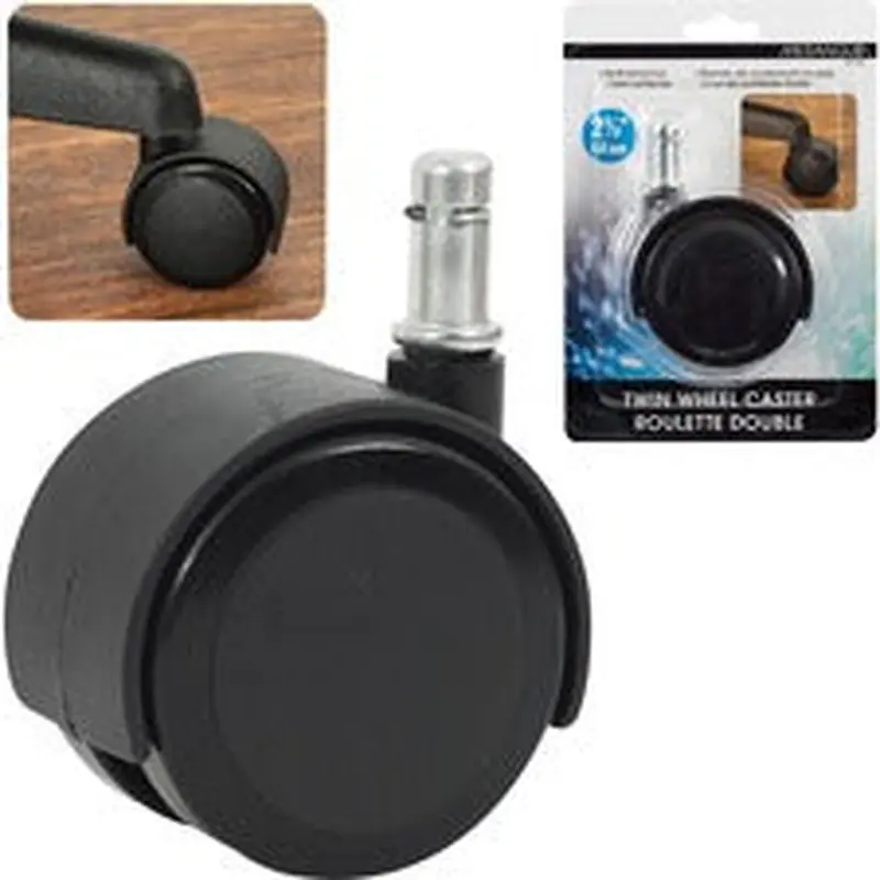 Merangue 2.5" 64mm Twin Wheel Caster