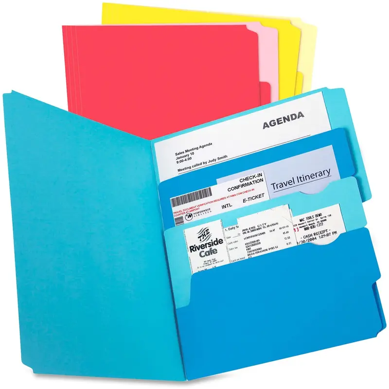 Pendaflex Divide It Up Multi-Section File Folder