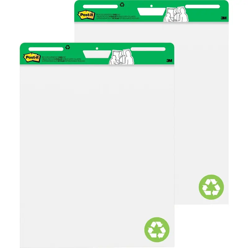 Post-it® Easel Pad with Recycled Paper
