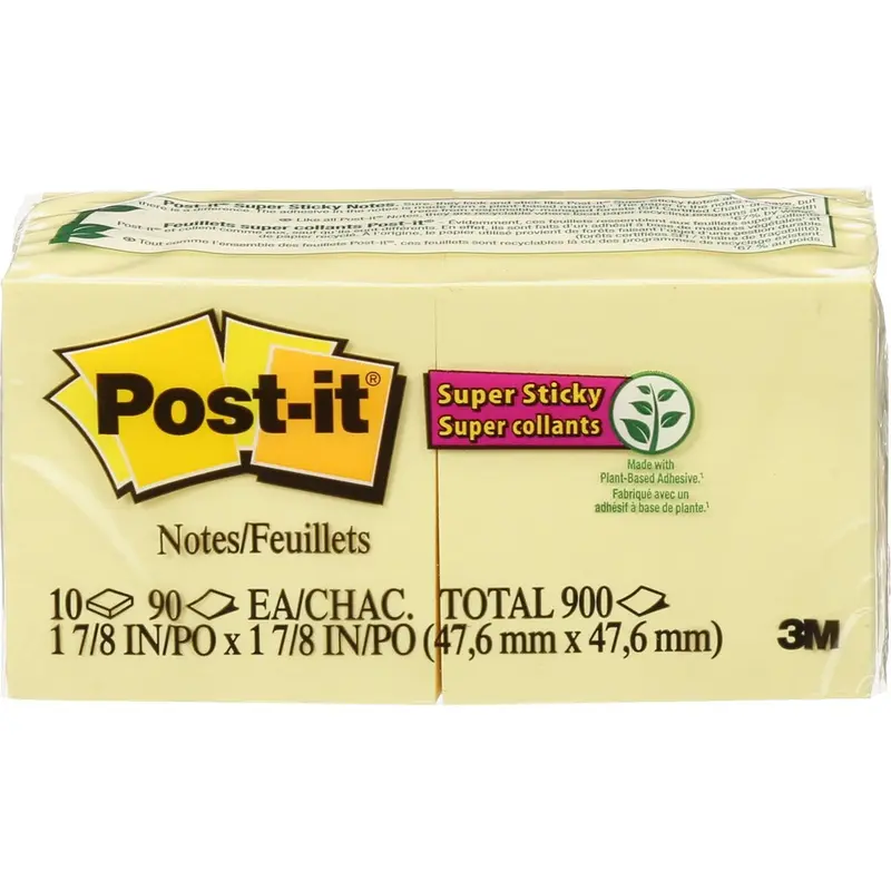 Post-it® Super Sticky Notes