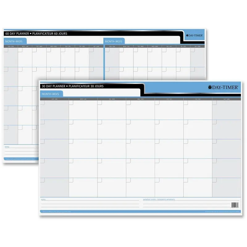Quartet 30/60 Day Laminated Planner