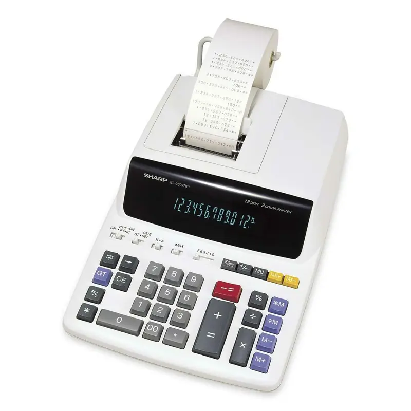 Sharp Calculators EL2607RIII Desktop Calculator