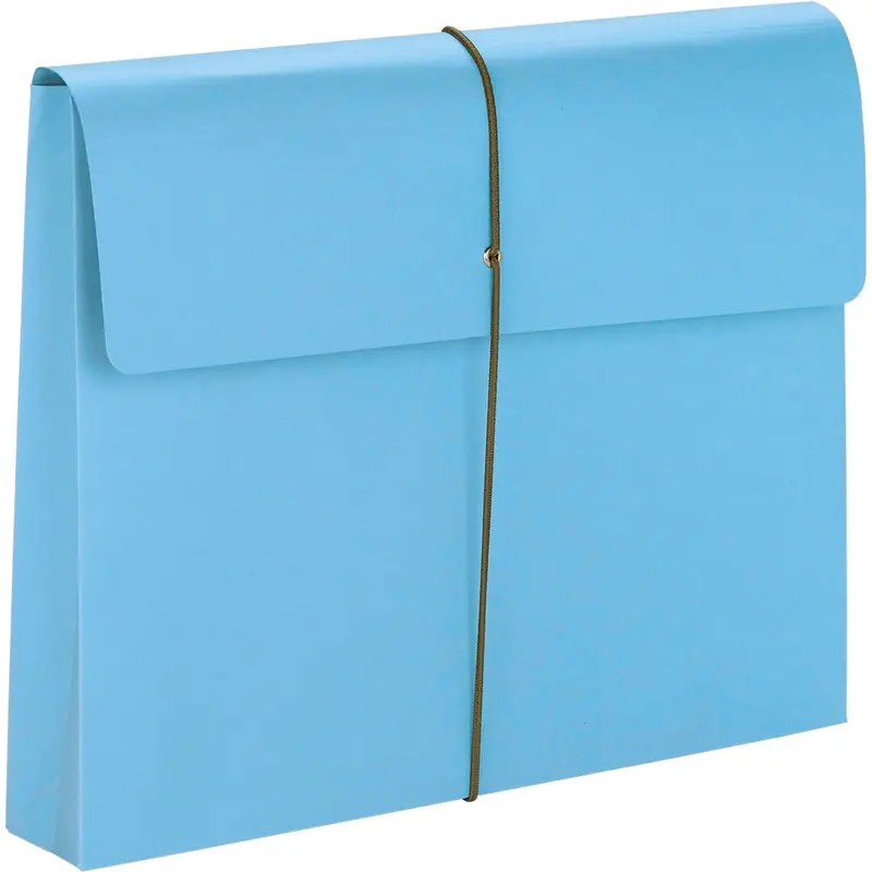 Smead Expanding Wallets with Flap and Cord Closure