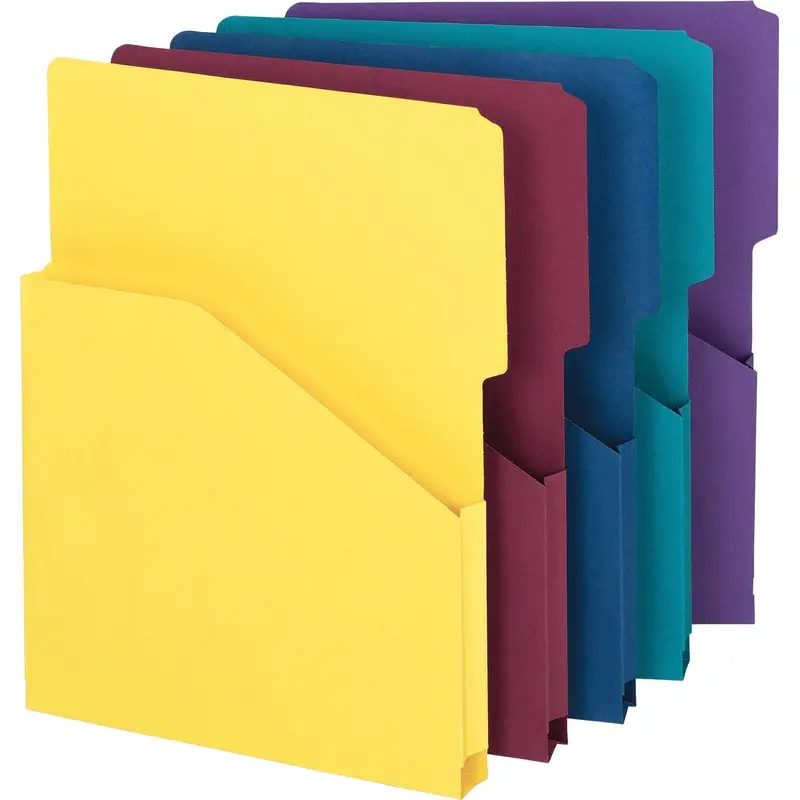 Smead Organized Up Slash-Style File Jackets