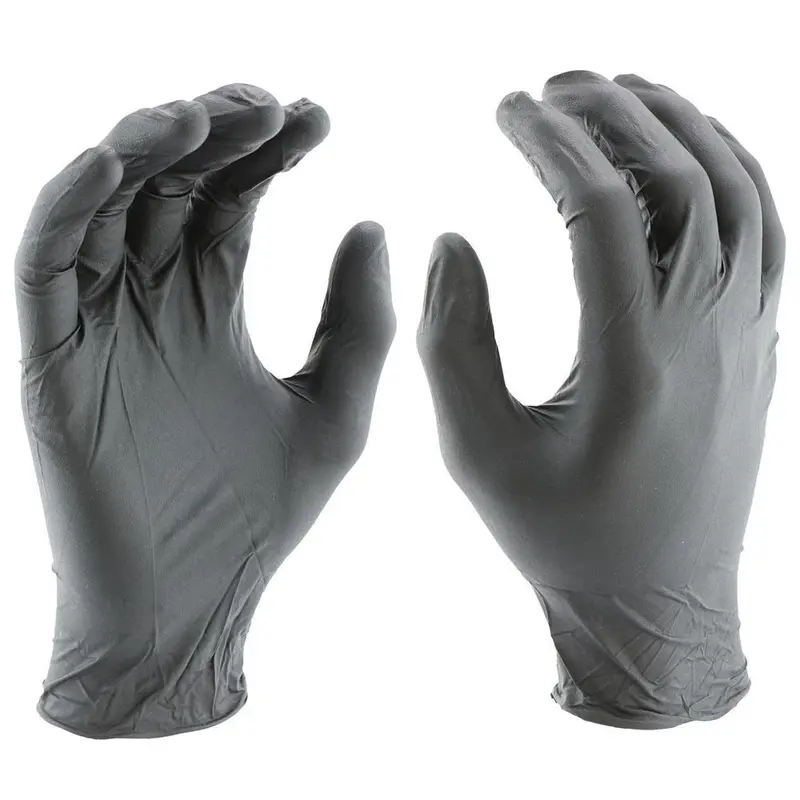 SureTouch Nitrile Gloves 100/box, BLACKSmall