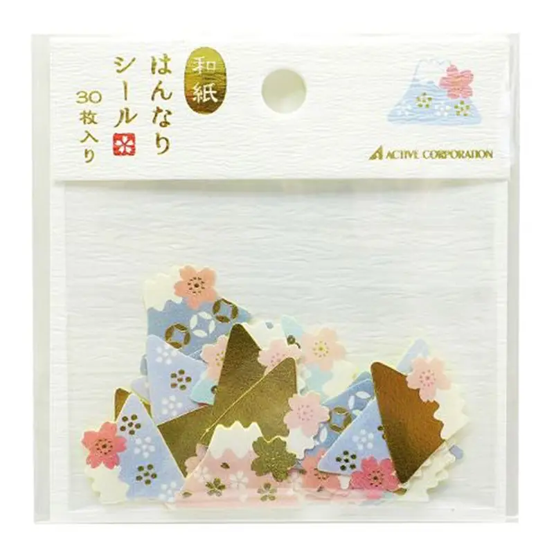 Active Corporation Hannari Spring Pattern Flake Sticker