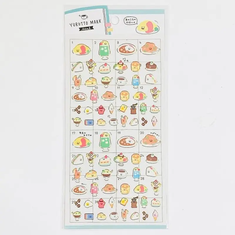 Crux Yurutto Mark Mark Seal Sticker Food & Beverages