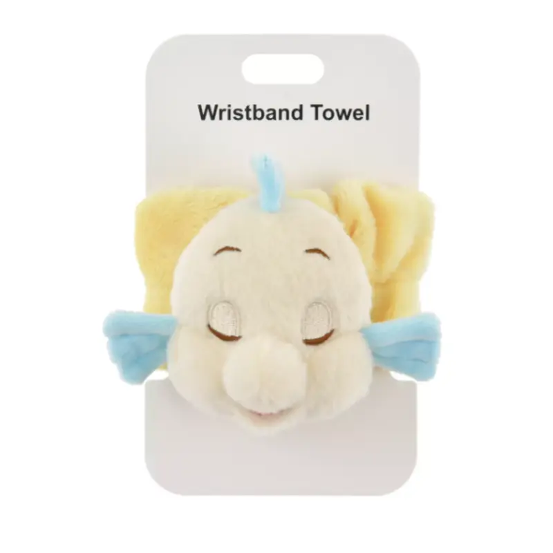 Disney Japan Flounder Wristband Towel Face Wash Absorbent