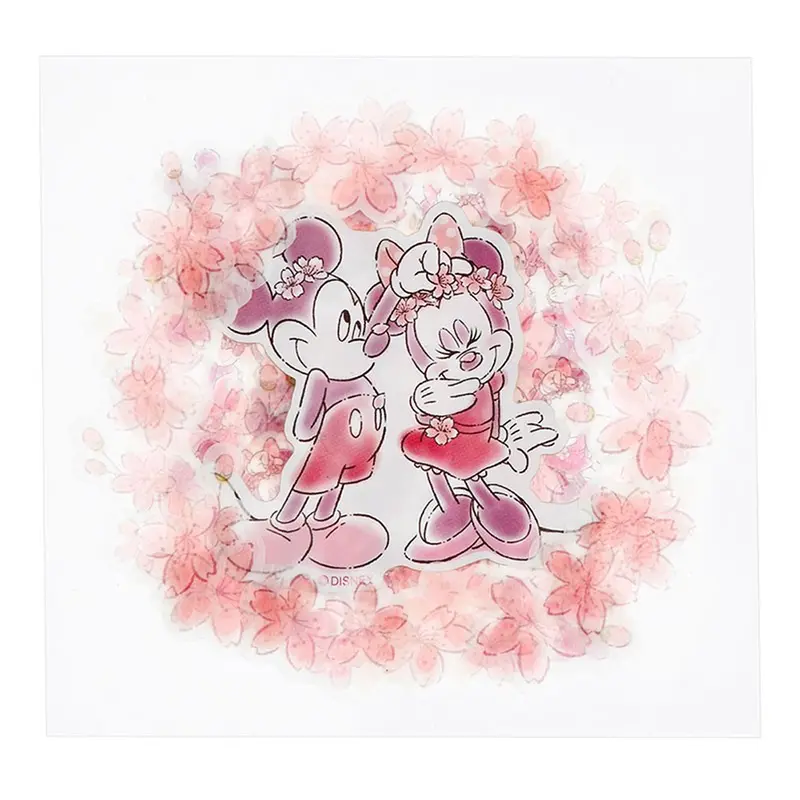Disney Mickey & Minnie Sakura Sticker