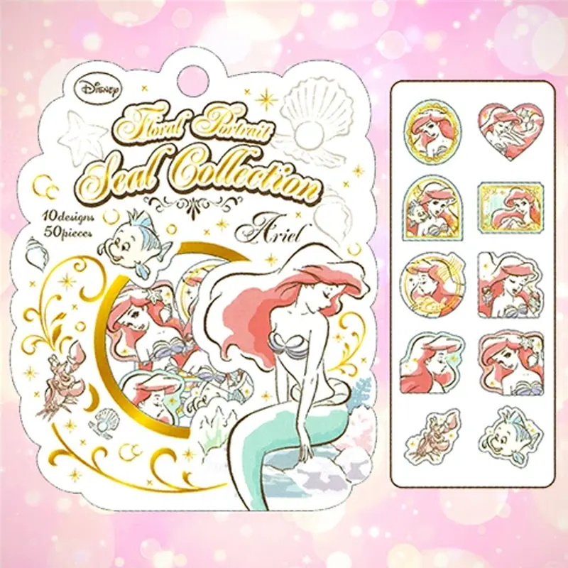 Floral Portrait Seal Collection Ariel