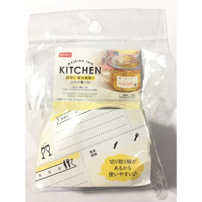 Masking Tape - Kitchen