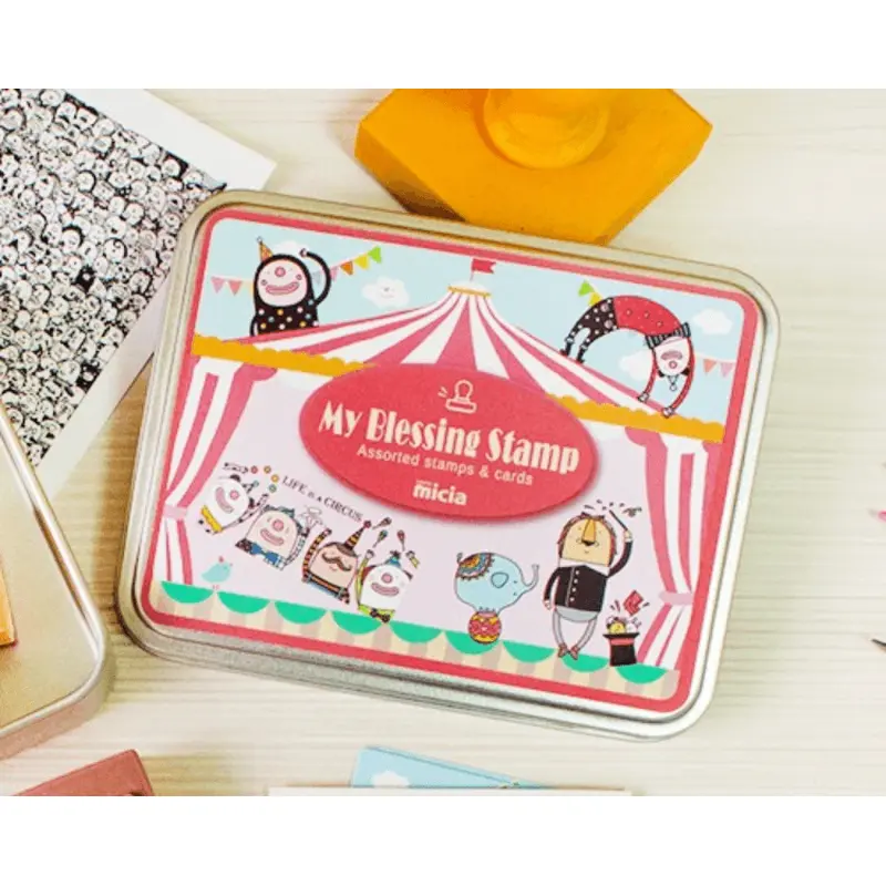 Micia Iron Box Stamp - Huan Circus