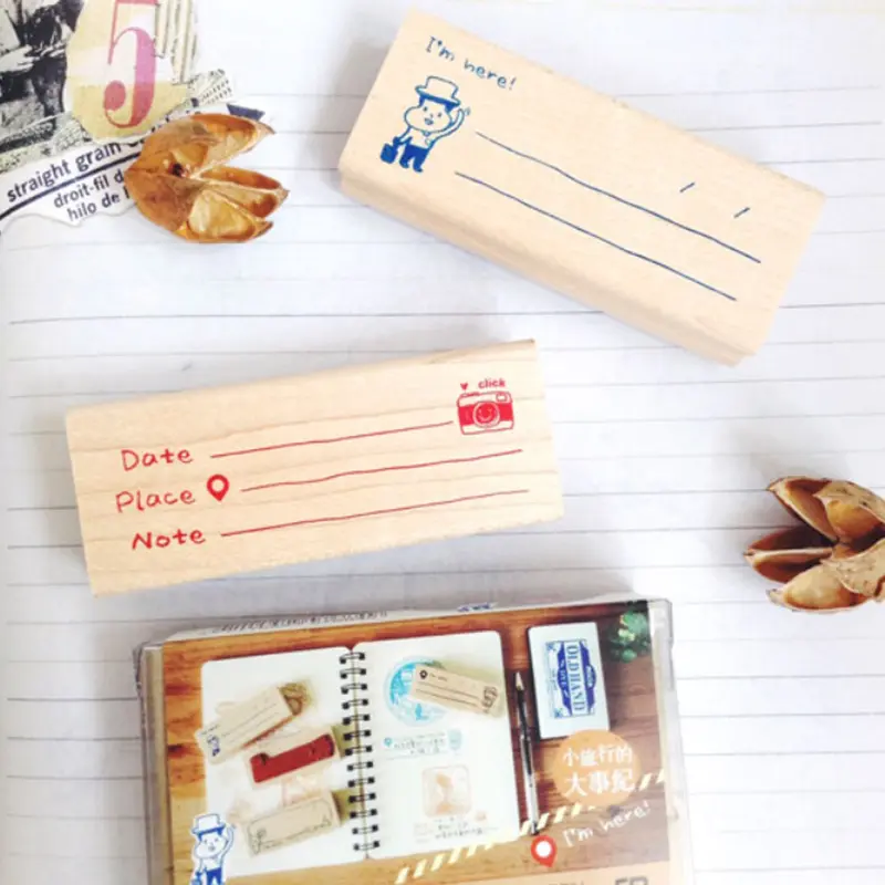 Micia Rubber Stamp - I'm Here B