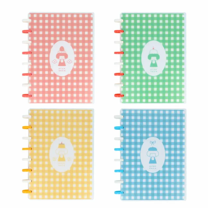 Mizutama x Sunstar Custom Ring Notebook A5Red