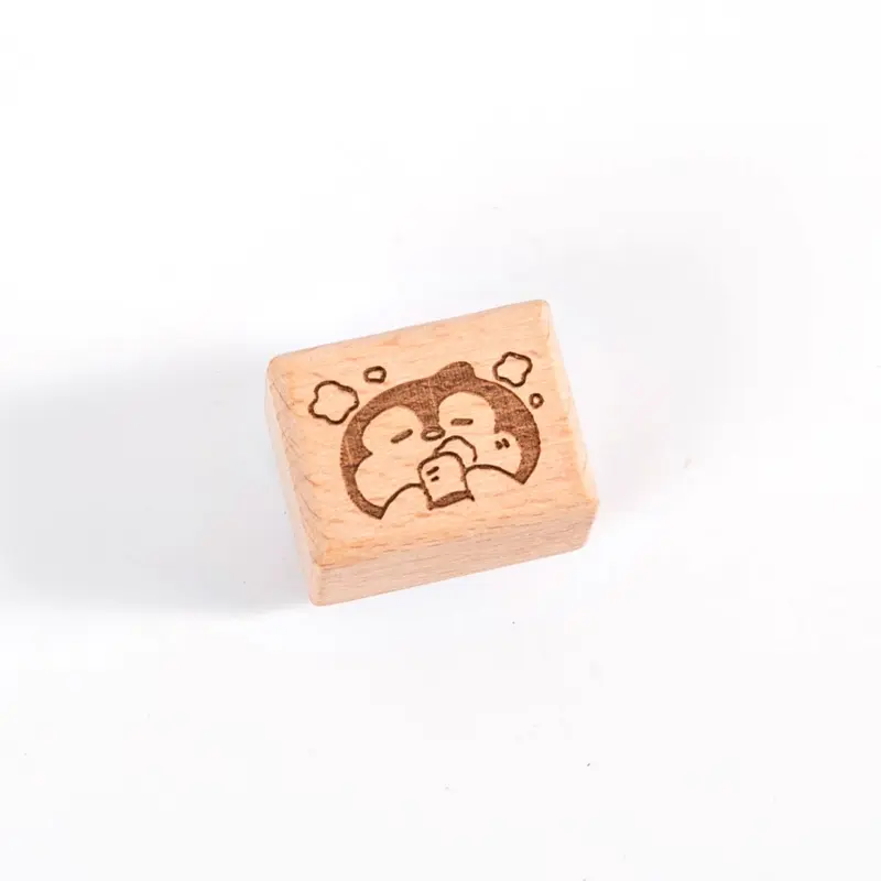 Mo.Card Wooden Stamp - Drink