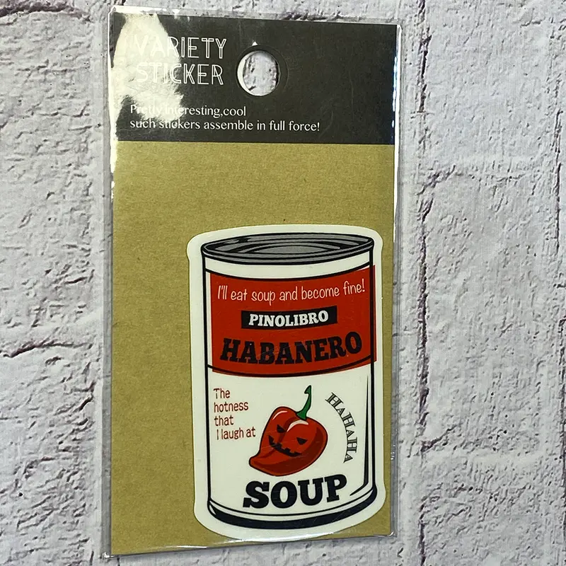 Pine Book Variety Soup StickerHabanero