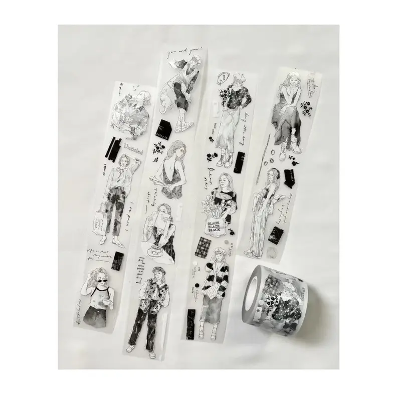 Pion Pet Tape Design Black Girl