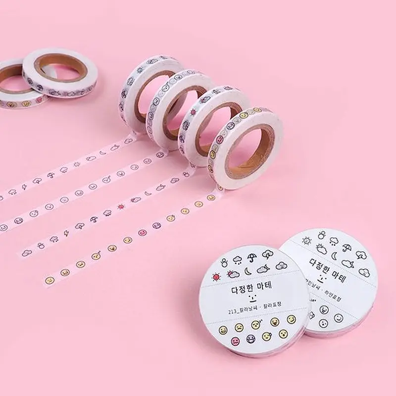Rihoon Masking Tape - EmojiColored