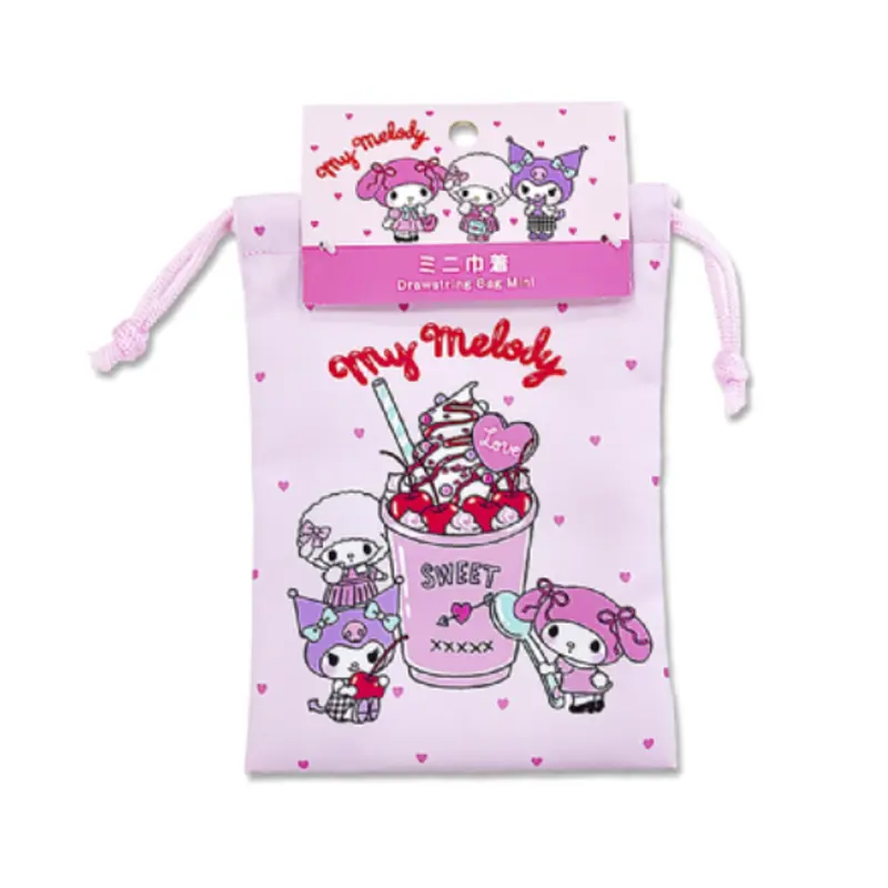 Sanrio Characters Drawstring Bag Mini - My Melody