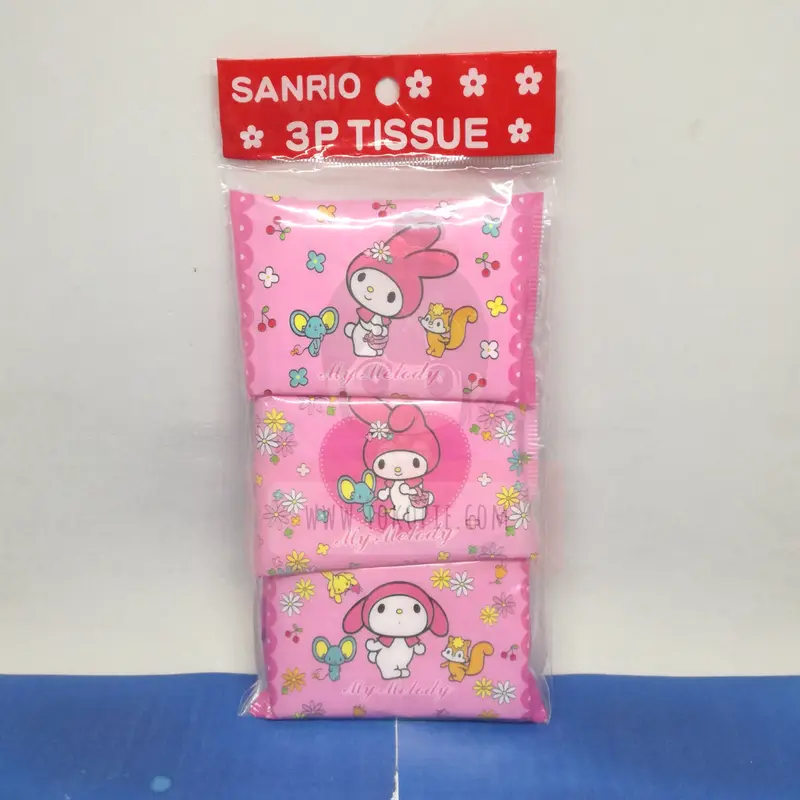 Sanrio My Melody 3P Tissue