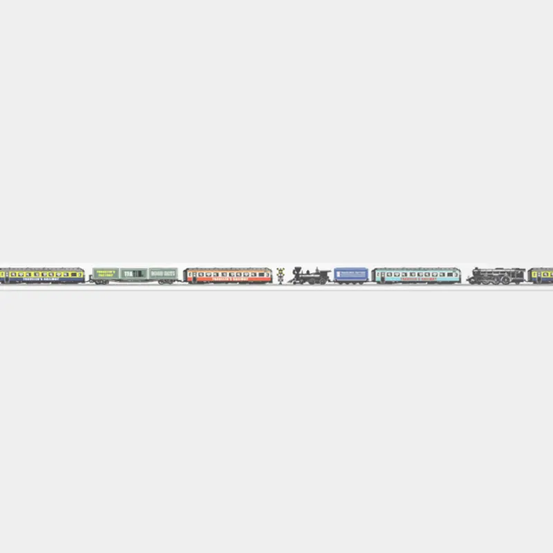 Washi Sampler 1M - Traveler's Factory Tokyo Train