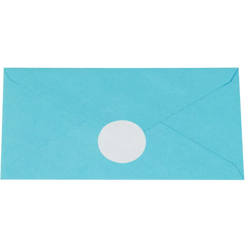 1 1/2" White Circle Paper Mailing Labels 5000/Roll