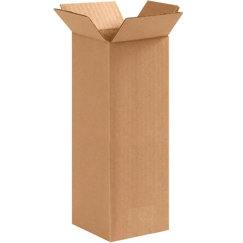 4 x 4 x 10 Corrugated Boxes 25/Bundle